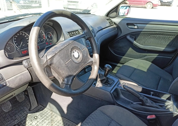 BMW Seria 3 cena 5900 przebieg: 283000, rok produkcji 2001 z Warszawa małe 106